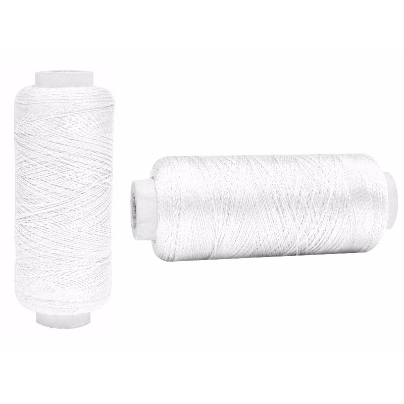 Silk Thread - White